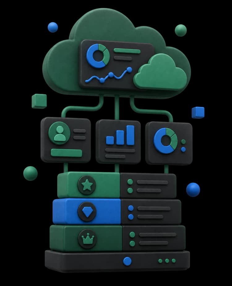 SaaS Platform Development symbol